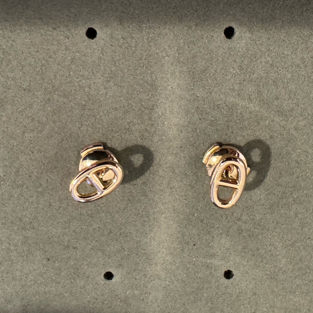 *SOLD* Hermes Farandole Earrings Rose Gold $1500